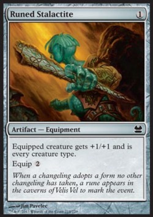 Runed Stalactite - FOIL