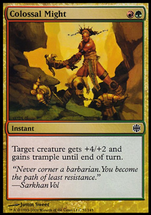 Colossal Might - Foil